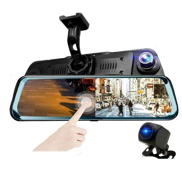 Atingeți camera auto de înregistrare în oglinda retrovizoare A1405 Retur gratuit