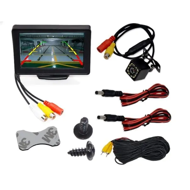 Cameră auto din spate cu monitor TFT LCD Discount