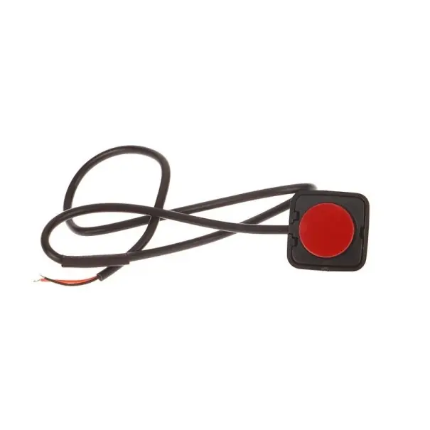Comutator cu basculantă cu cablu de 30 cm, carcasă din plastic negru pentru aplicații electrice Lichidare de stoc