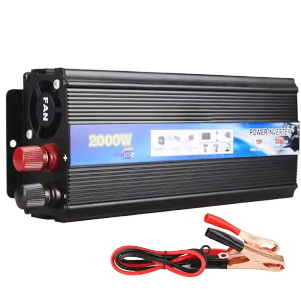Convertor de tensiune 12V la 220V 2000W Lichidare de stoc