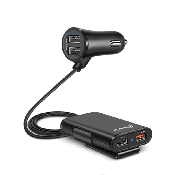 Retur ușor Încărcător auto 4 porturi USB