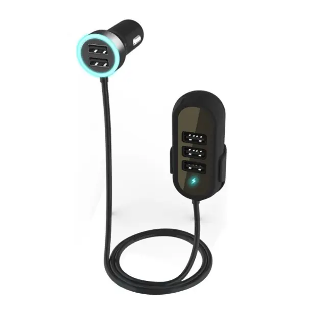 Chilipir Încărcător auto 5 porturi USB