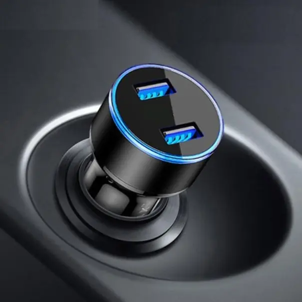 Încărcător auto dual USB Plată securizată