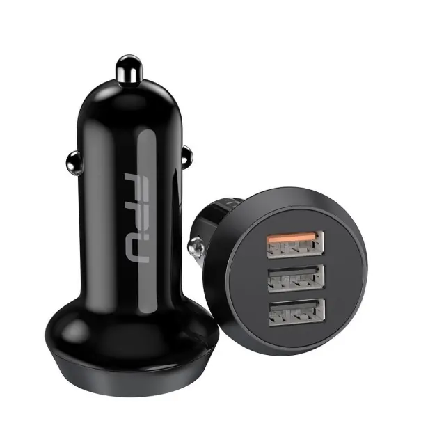 Încărcător auto Dual USB 3 porturi Încărcare rapidă Ofertă