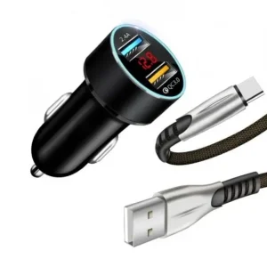 Încărcător auto USB dual cu cablu K817 Cumpără acum