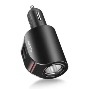 Ofertă exclusivă Încărcător auto USB dual și priză brichetă