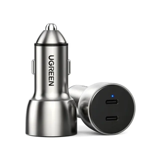 Retur gratuit Încărcător auto USB-C dual