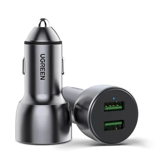 Încărcător auto dual USB Quick Charge K745 Disponibil imediat