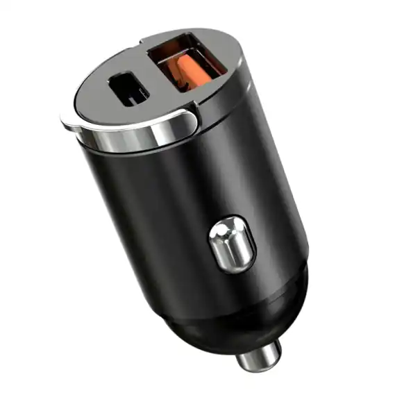 Expediere rapidă Mini încărcător auto rapid 100W PD QC 3.0 adaptor USB-C și USB-A la brichetă încărcare rapidă pentru două dispozitive compatibilitate universală