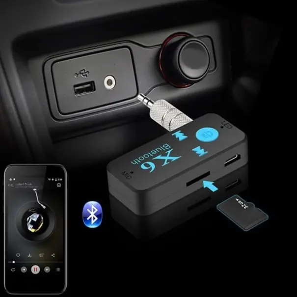 Livrare rapidă Receptor audio auto bluetooth 3in1