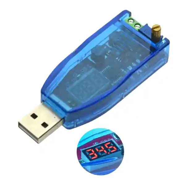 Regulator de tensiune cu potențiometru ajustabil USB DC 5V intrare DC 1-24V terminal de ieșire 3W modul de alimentare proiecte electronice Ofertă de sezon