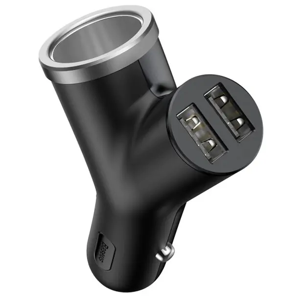 Nu rata Separator auto Încărcător / brichetă USB dual