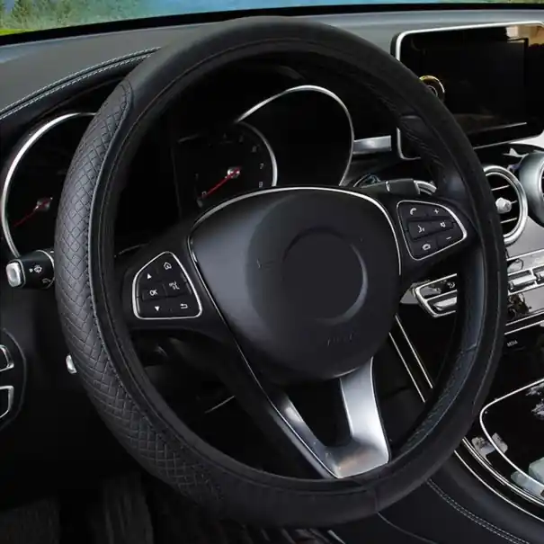 Plată sigură Husa volan din piele pentru Renault