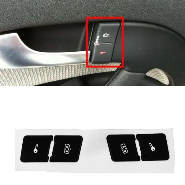 Cel mai vândut Autocolante pentru butoane auto pentru Audi A3