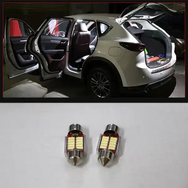 Plată securizată Becuri auto LED pentru Mazda 5 buc