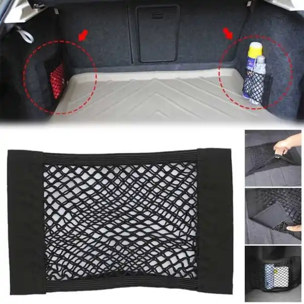 Buzunar elastic din plasa auto cu velcro Ofertă limitată