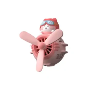 Clemă magnetică pentru ventilația mașinii Aromaterapie Pisica Roz cu Elice Figură de desene animate drăguță Decorațiune interioară Doar azi