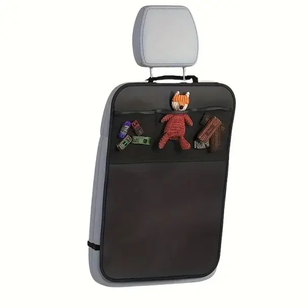 Culoar de protecție pentru spatele scaunului auto cu 3 buzunare organizator universal împotriva murdăriei și zgârieturilor Ultima șansă