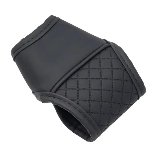 Chilipir Culoare universală a manetei de schimbător de viteze auto din piele PU, husă de protecție pentru toate mașinile, protecție elegantă și durabilă