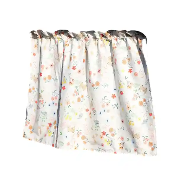 Cortină auto cu ventuze pentru fereastră Cortină din bumbac alb cu model floral Protecție UV pentru copii Obturator de călătorie împotriva soarelui Cumpără acum