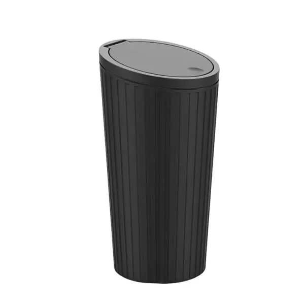 Coș de gunoi auto mini 16,3 x 8,5 cm, organizator automat de praf, găleată de depozitare pentru interiorul mașinii, coș de gunoi compact Retur gratuit