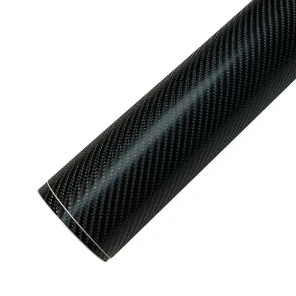 Folie auto 4D neagră carbon 50cmx200cm Folie autoadezivă cu efect carbon pentru tuning și decorare Noutate