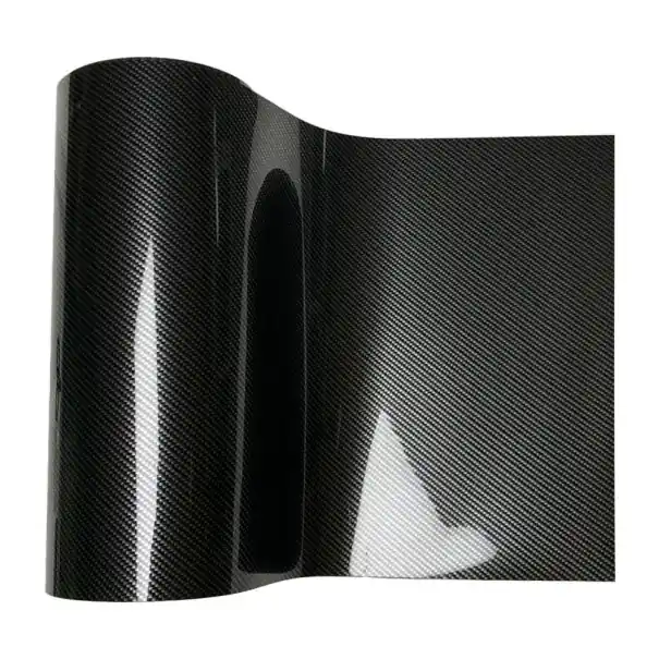Folie de carbon lucioasă 9D 150 × 30 cm, 1 rolă, autocolant din vinil pentru mașină, motocicletă, notebook, protecție împotriva zgârieturilor interioare și exterioare Preț promoțional
