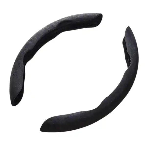 Comandă acum Husă volan din piele de căprioară, plush, anti-alunecare, universală, în formă de O și D, decorare interioară auto, design elegant