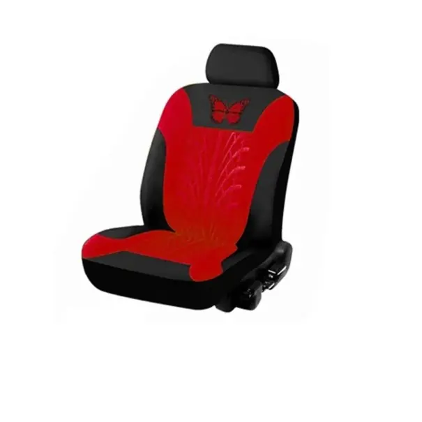 Husa scaunului din fata auto 1 bucata Design anvelopa cu papion Husa de protectie scaun auto Poliester Model elegant Usor de intretinut Ieftin