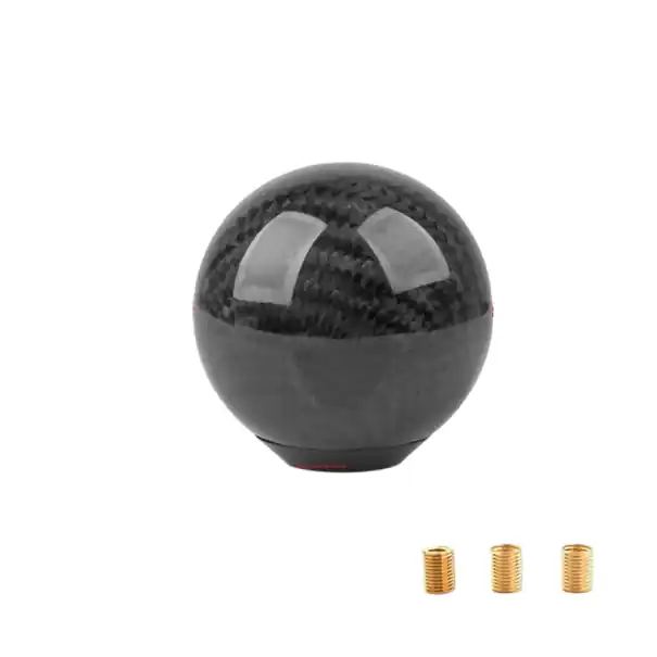 Mâner schimbător de viteze ABS cu bandă din fibră de carbon pentru transmisie manuală, 3 adaptoare Doar azi