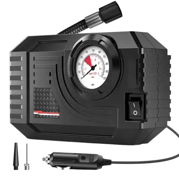 Mini compresor de aer electric 20L/min pompă portabilă pentru anvelope auto pentru motociclete și biciclete umflator de anvelope 12V Mai ieftin