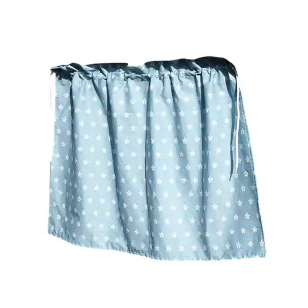 Parasolar auto cu ventuze Draperie din bumbac albastru cu model floral alb Protecție UV împotriva soarelui Cortină de protecție pentru copii la fereastra mașinii Reduceri