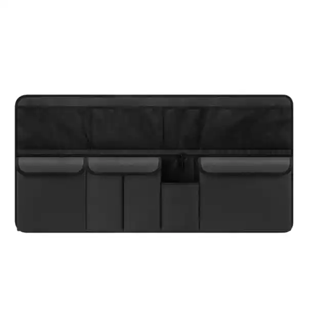 Organizator pentru portbagajul mașinii 105 x 51 cm Suspendat pe bancheta din spate Material Oxford Sistem practic de depozitare Buzunare din plasă și închise Ofertă
