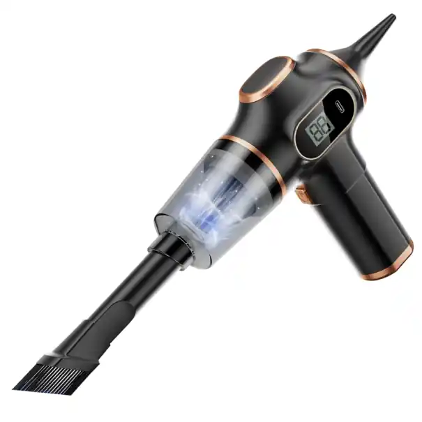 Pistol cu aer pentru curățarea mașinii Filtru de aer fără fir Suflant electric cu aer comprimat pentru praf Mini aspirator portabil Pistol de suflare Ieftin