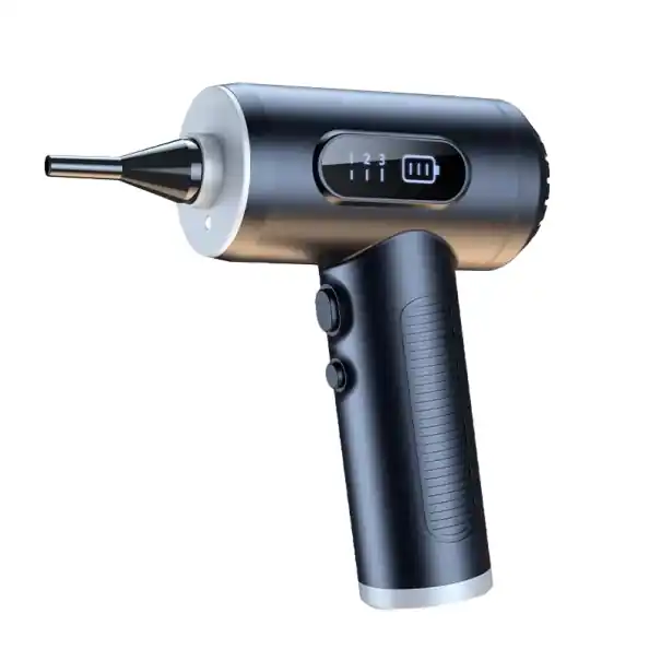 Pistol cu aer pentru curățarea mașinii și mini aspirator Filtru de aer fără fir 2 în 1 Suflant electric cu aer comprimat pentru praf Mini aspirator portabil 6000mAh 27,7 x 5,7cm Bestseller