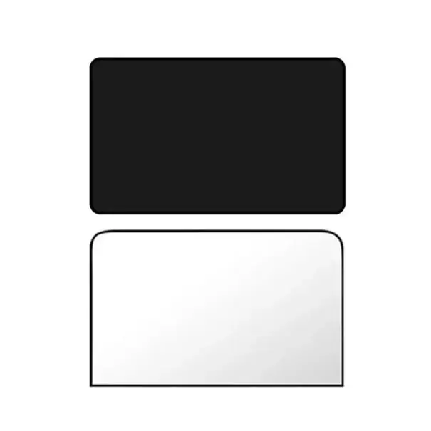 Parasolare magnetice pentru luneta mașinii 80x5 cm 1 pereche Perdele opace față-verso cu magneți Protecție solară de vară pentru interior Promoție