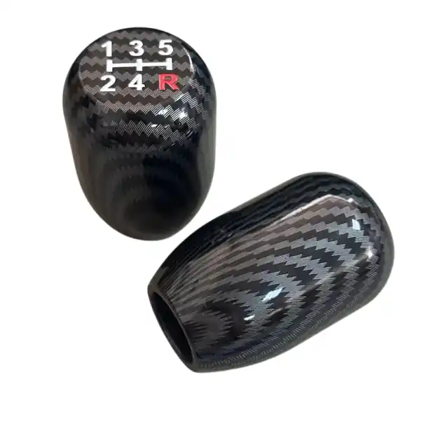 Pârghie de schimbător de viteze universală de 5 trepte din aluminiu, de culoare carbon, pentru transmisie manuală, adaptoare M8, M10, M12 Cumpără acum