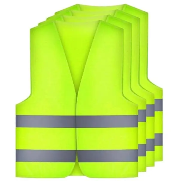 Cel mai vândut Vestă reflectorizantă de avertizare 4 buc