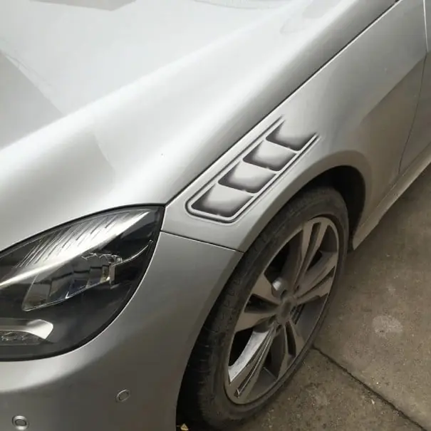 Plată sigură Autocolant 3D pe orificiile de aerisire auto