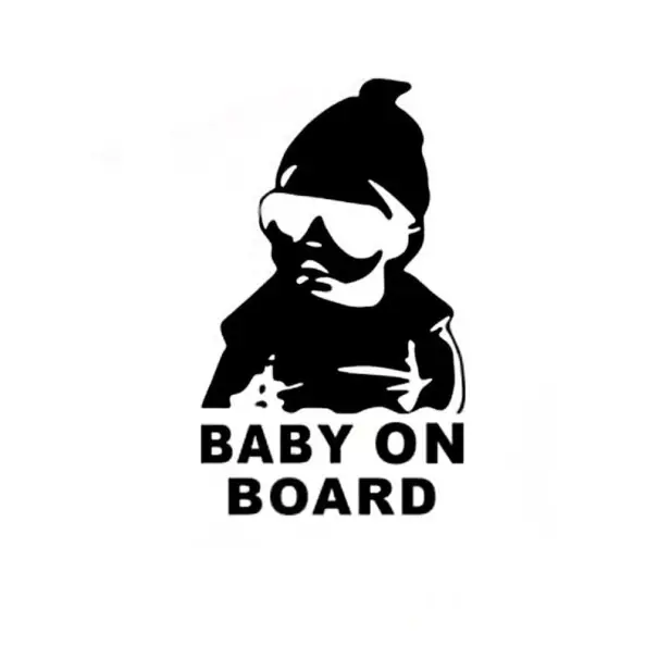Autocolant auto Baby on Board N1 Expediere rapidă