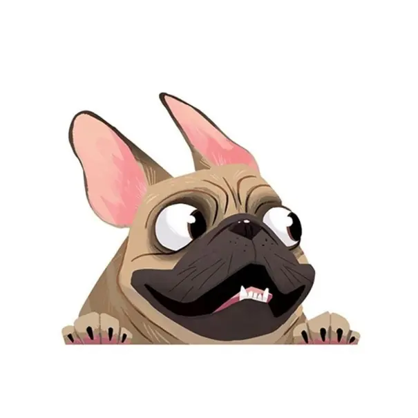 Autocolant auto Bulldog Cumpără online