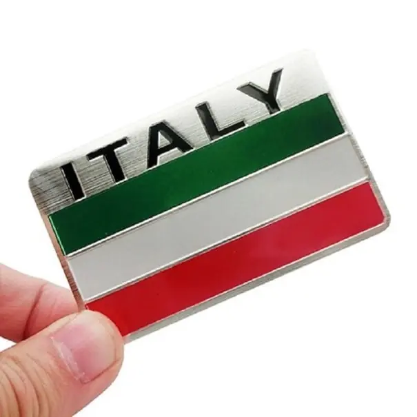 Noutate Autocolant auto cu steagul Italiei