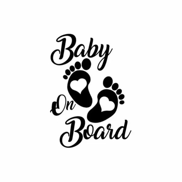Ieftin Autocolant baby on board