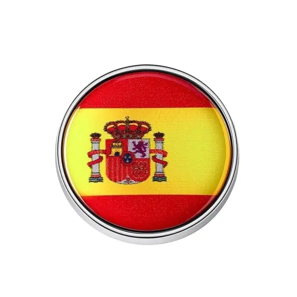 Autocolant cu steag spaniol Plată securizată