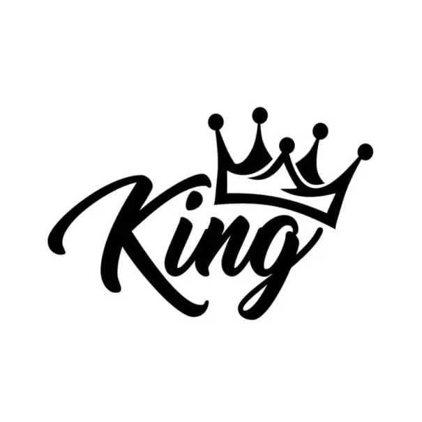 Ofertă de sezon Autocolant King King