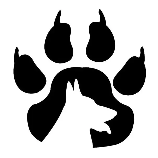 Autocolant Paw Paw Cumpărături sigure
