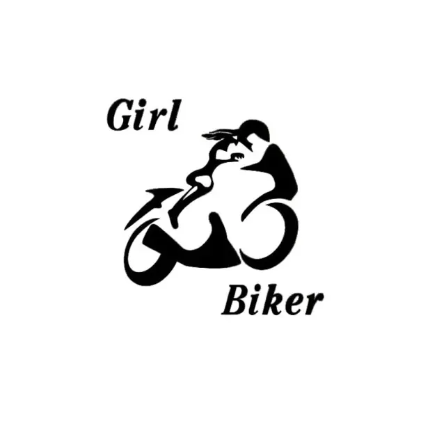 Autocolant pentru fată Biker Ofertă