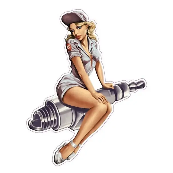 Autocolant pentru fete pin-up Cumpără acum