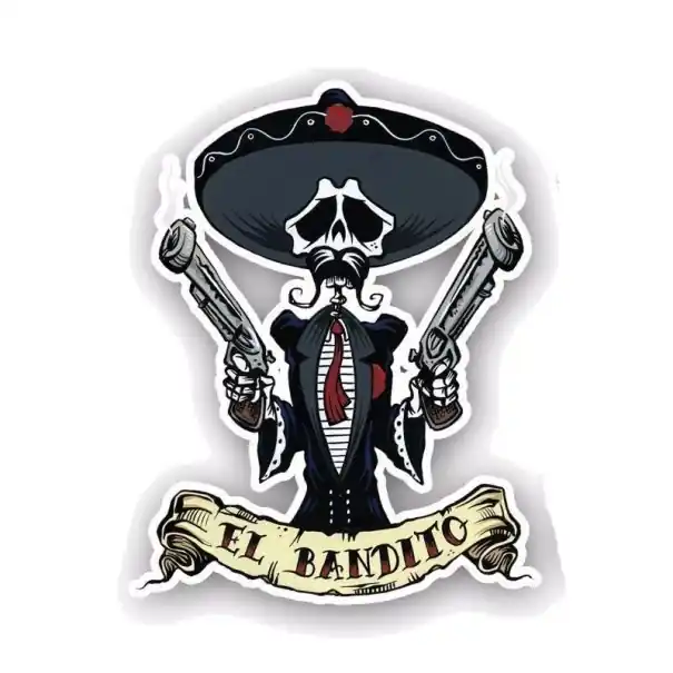 Autocolant pentru mașină El bandito Ieftin