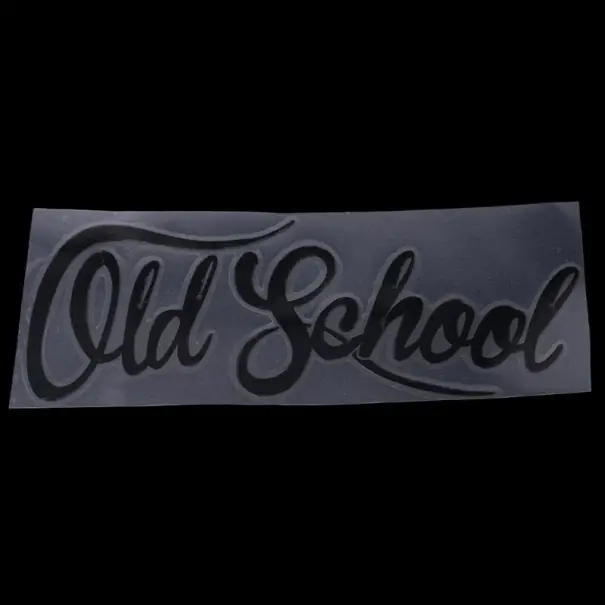 Autocolant pentru mașină Old School Retur ușor